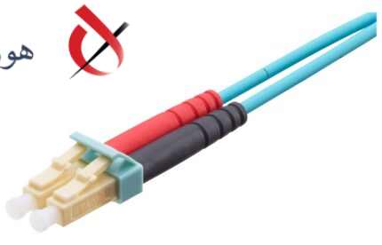 پچ کورد فیبر نوری R&M LC-LC OM4 2M