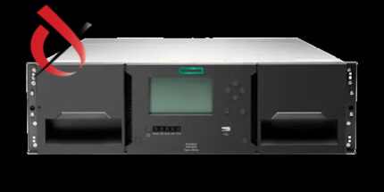 "دستگاه ذخیره‌ساز HPE MSL 8096 Tape Library با 96 اسلات"