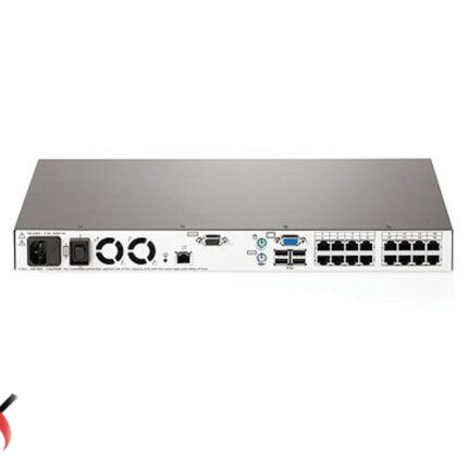 "سوییچ کی وی ام HP 408965-001 16 پورت برای دیتاسنتر"