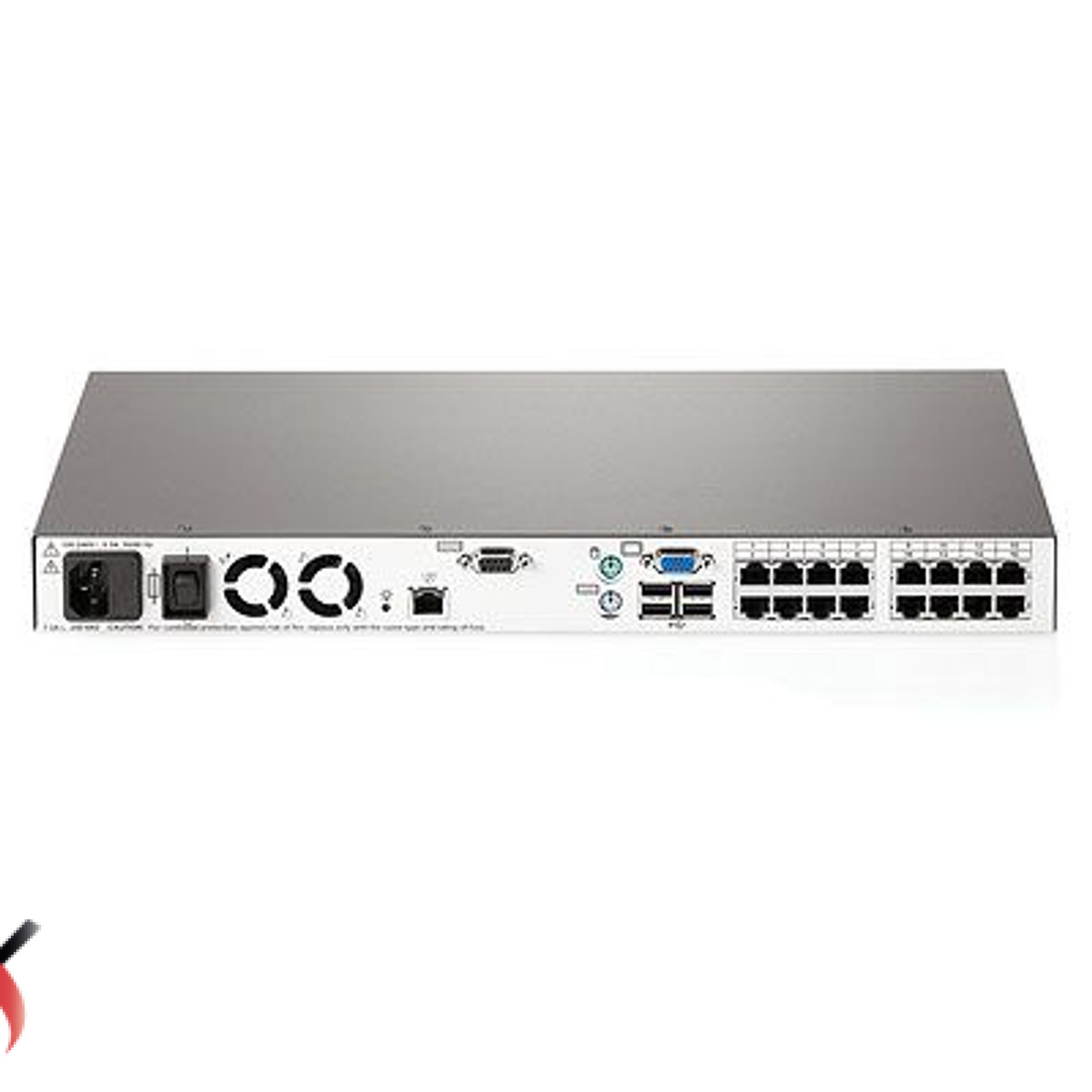 Hurasa-KVm "سوییچ کی وی ام HP 408965-001 16 پورت برای دیتاسنتر"