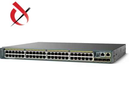 "سوییچ سیسکو WS-C2960+24LCL 24 پورت گیگابیت با PoE"