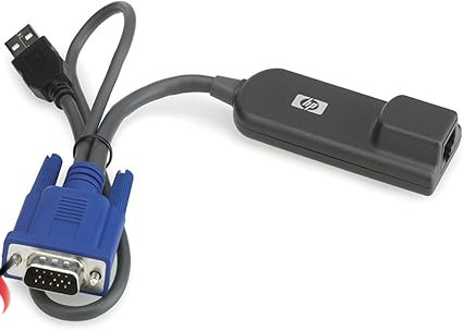 آداپتور KVM اچ پی مدل 336047-B21 با رابط USB و CAT5