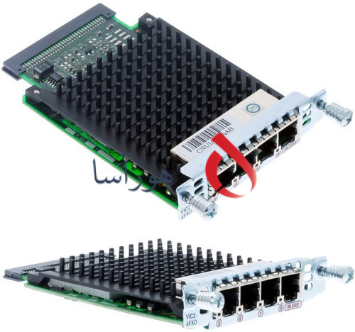 vic2-4fxo "ماژول سیسکو VIC2-4FXO با 4 پورت FXO برای VoIP"