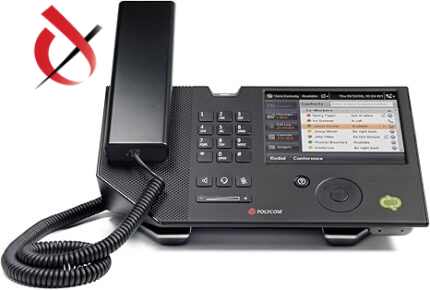 "تلفن تحت شبکه Polycom CX700 با کیفیت صدای HD برای سازمان‌ها"