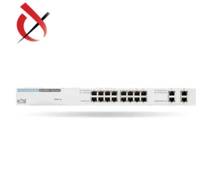 "سوئیچ کی دی تی KP-1604H3 با 16 پورت PoE و پورت‌های Uplink گیگابیتی"