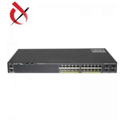 "سوئیچ سیسکو WS-C2960X-24TS-L با 24 پورت گیگابیت اترنت برای شبکه‌های سازمانی"