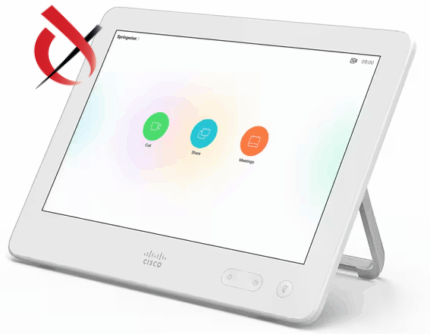 کنترلر لمسی سیسکو CS-Touch10 V04 با صفحه‌نمایش 1080p برای ویدیو کنفرانس Webex