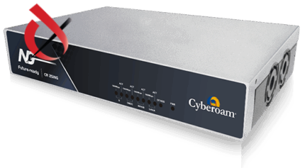 "فایروال سایبروم CR25iNG (SCB-6979) با 6 پورت برای شبکه‌های کوچک"